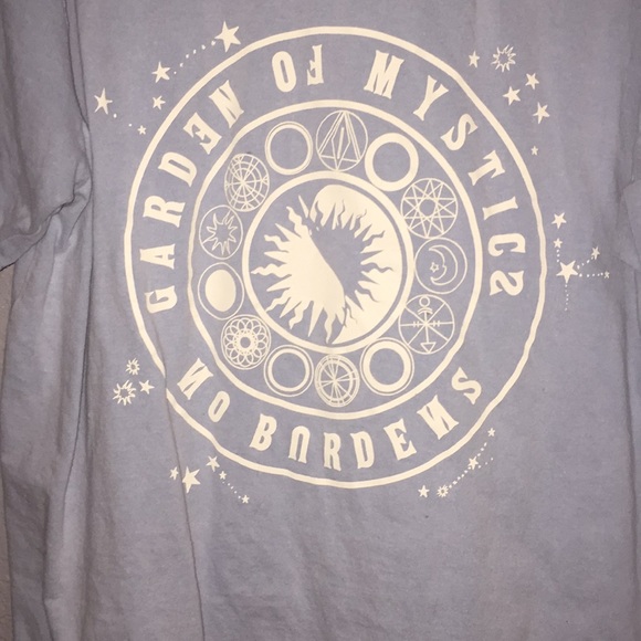 blue tee - Picture 2 of 2